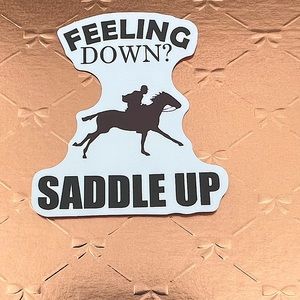 Truth Equestrian Horse Girl Horse Boy Cowboy CowGirl Single Decor Sticker